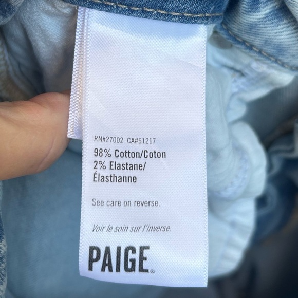 Paige Harper Wide Leg Ankle Pant with embroidery, size 29 - Picture 11 of 12